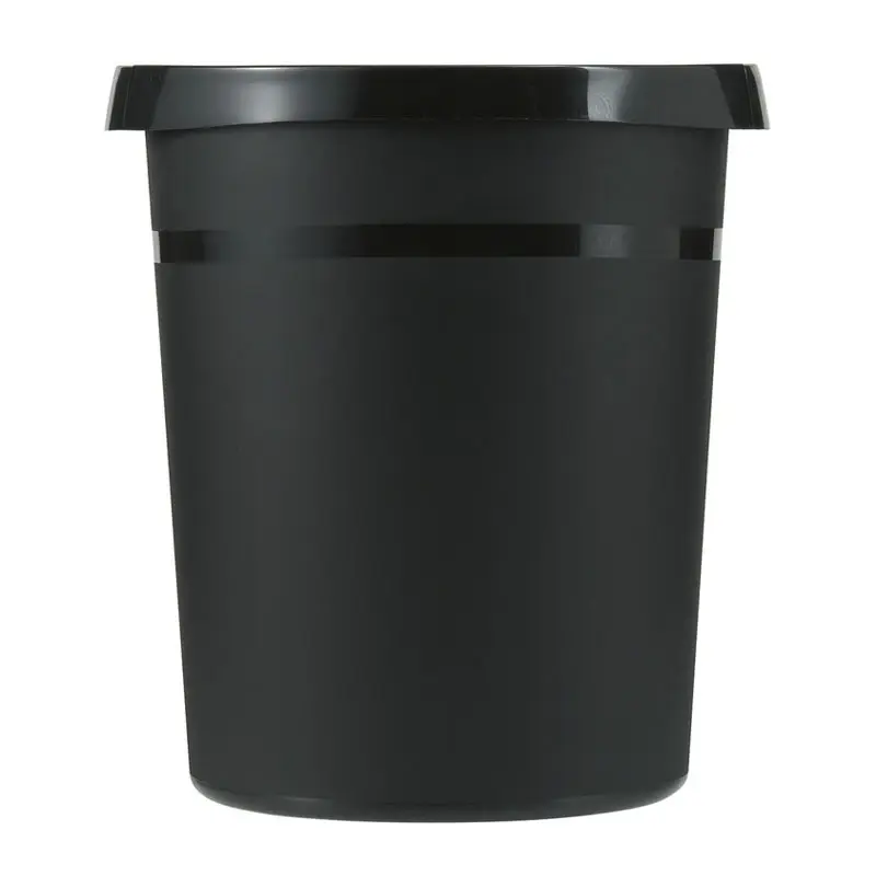 Afvalbak kunststof rond Ø312x350 mm 18 liter zwart