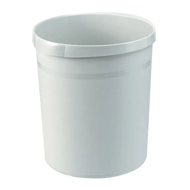 Afvalbak kunststof rond Ø312x350 mm 18 liter grijs