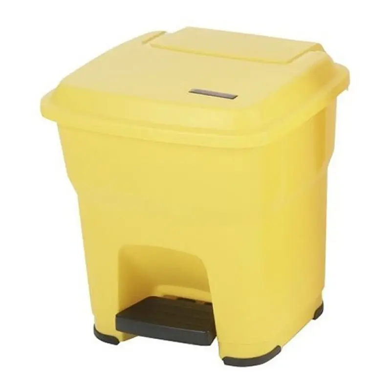 Vileda Hera hygiënische pedaalemmer 35 liter geel