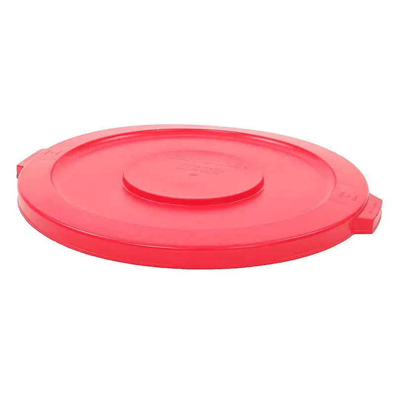 Deksel PE voor ronde Brute container 121,1 liter rood