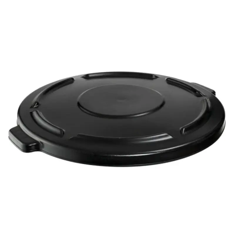 Deksel PE voor ronde Brute container 75,7 liter zwart