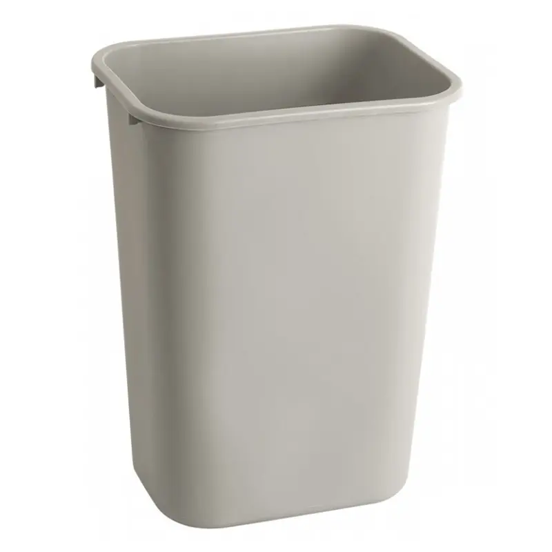 Afvalbak rechthoekig Rubbermaid 39 liter grijs