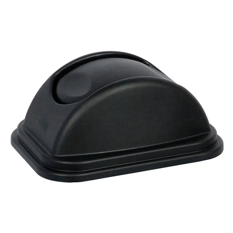Rubbermaid klepdeksel voor afvalbak rechthoekig 26,6 liter zwart