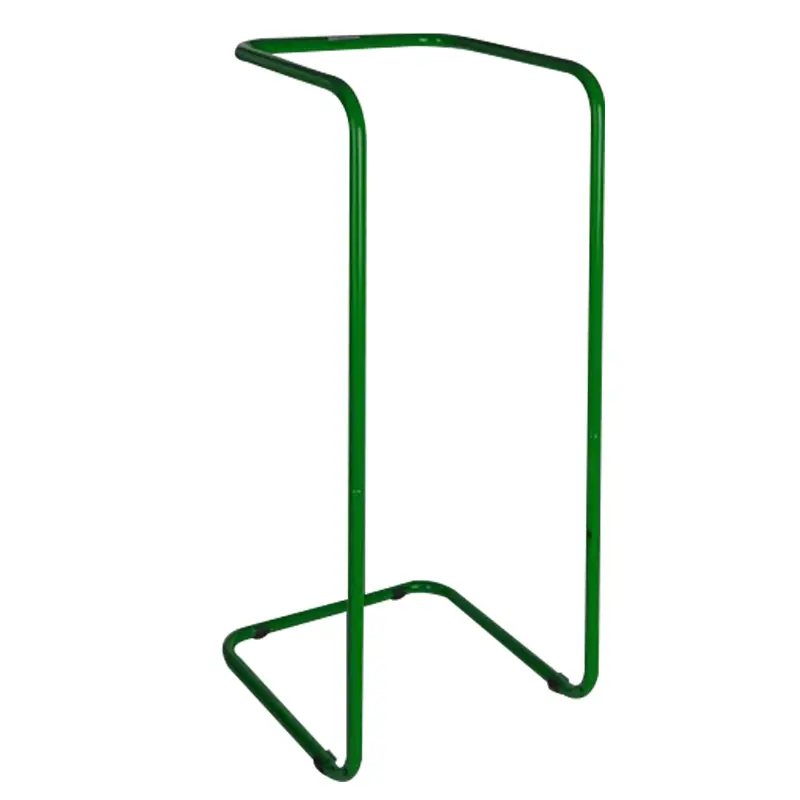 Knapzakhouder staal 630x585x1300 mm 400 liter groen