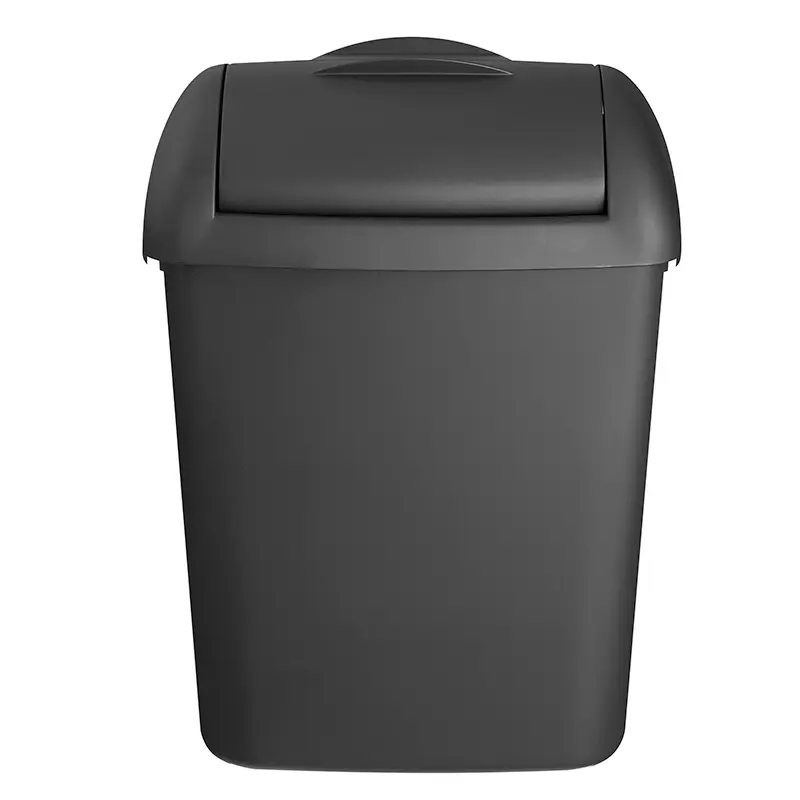 Euro Products Black Quartz Line hygiënebak kunststof mat 8 liter