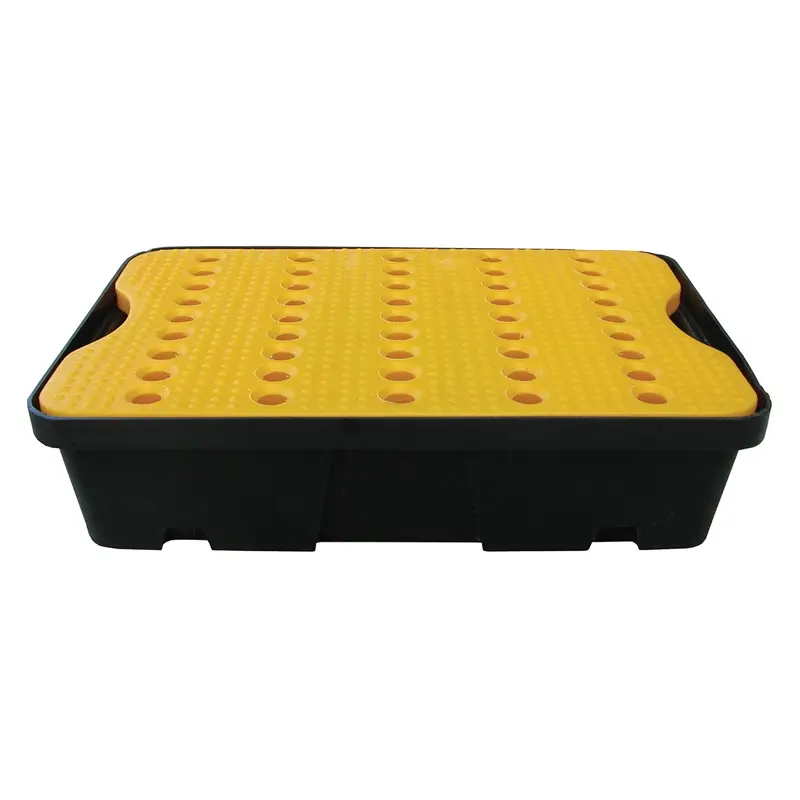 Brady SPTY-20-YL-BK opvangbak 600x400x155 mm 20 liter zwart