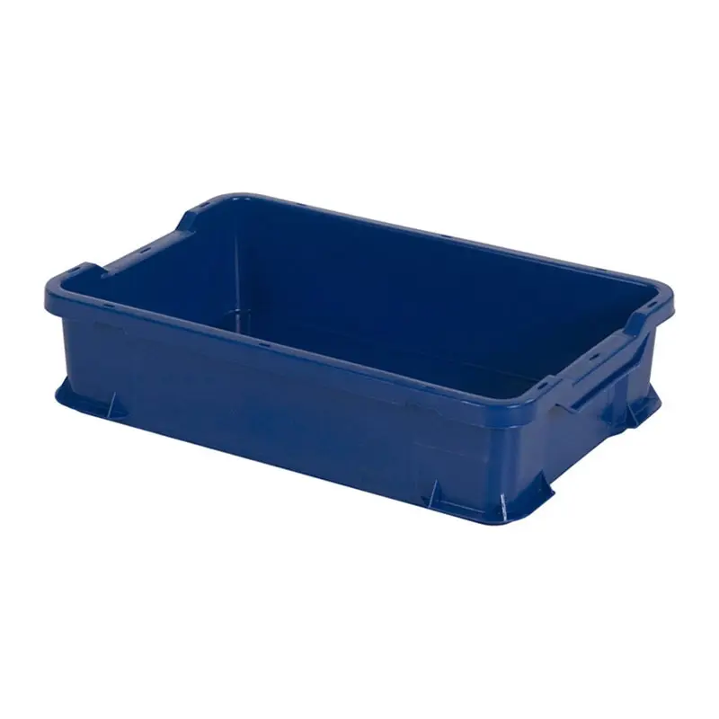 Stapelbak Unibox Euronorm 600x400x145 mm 24 liter blauw