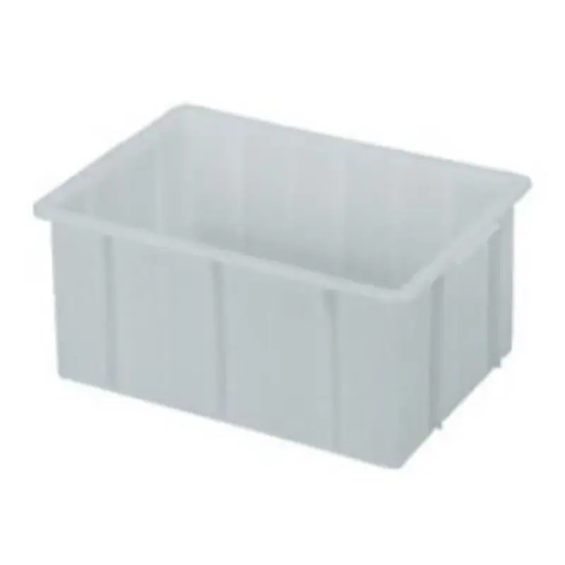 Stapelbak gesloten 475x340x220 mm 25 liter wit