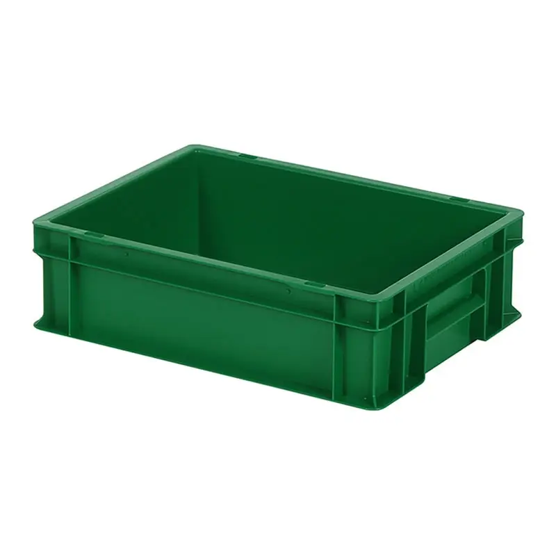 Stapelbak Euronorm 400x300x120 mm 11 liter groen