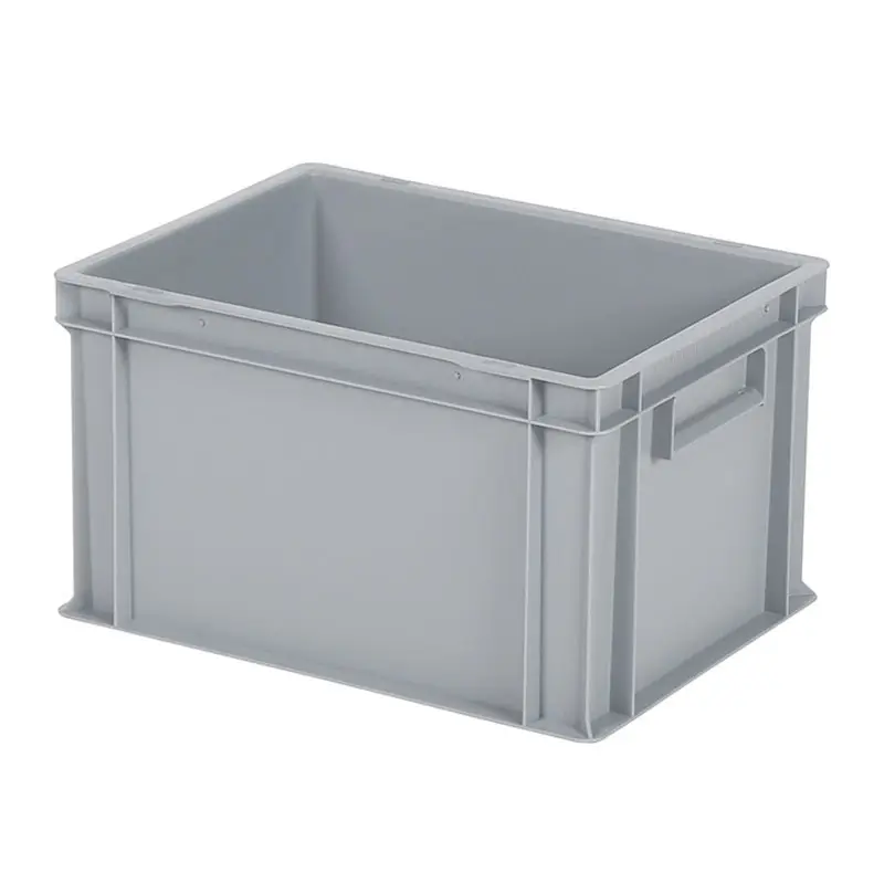 Stapelbak Euronorm 400x300x236 mm 21,5 liter grijs