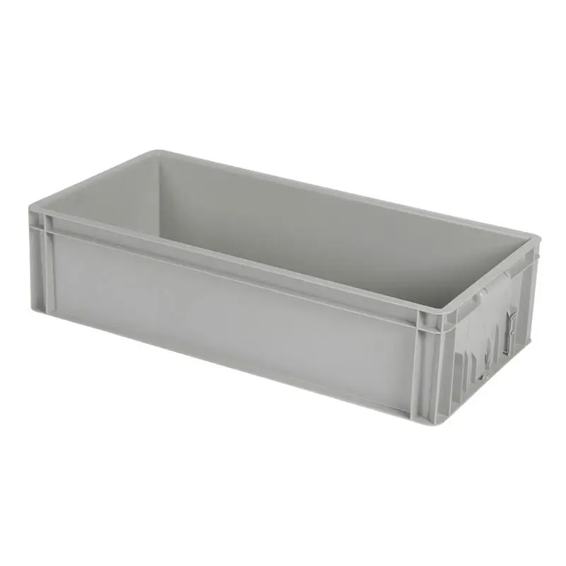 Stapelbak gesloten 800x400x200 mm 54 liter grijs
