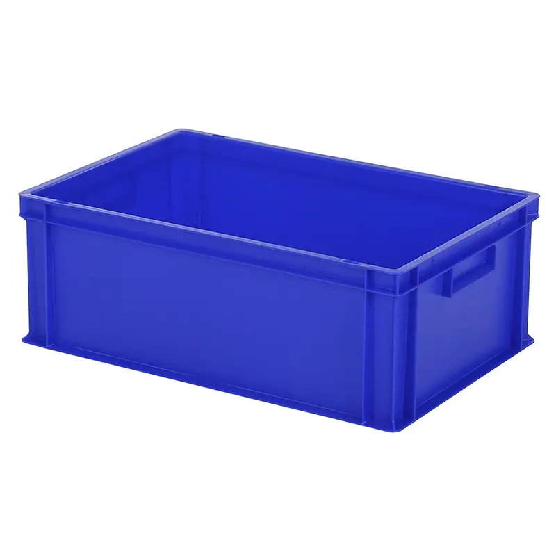 Stapelbak Euronorm 600x400x220 mm 43 liter blauw