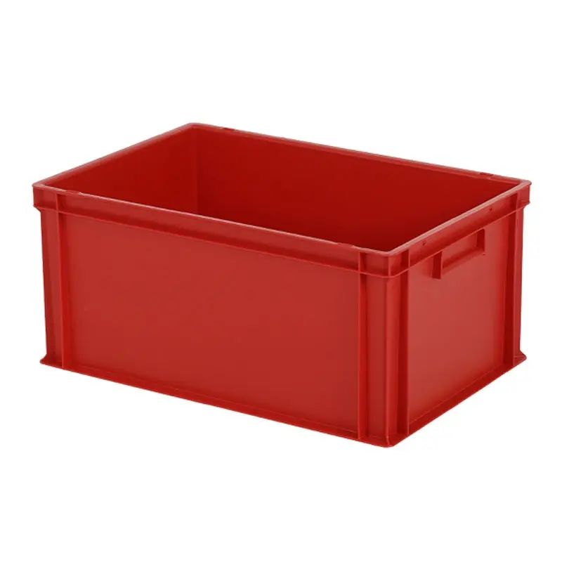 Stapelbak Euronorm 600x400x280 mm 55 liter rood