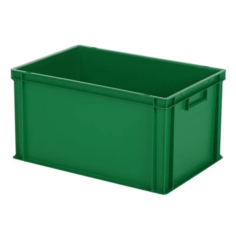 Stapelbak Euronorm 600x400x320 mm 64 liter groen