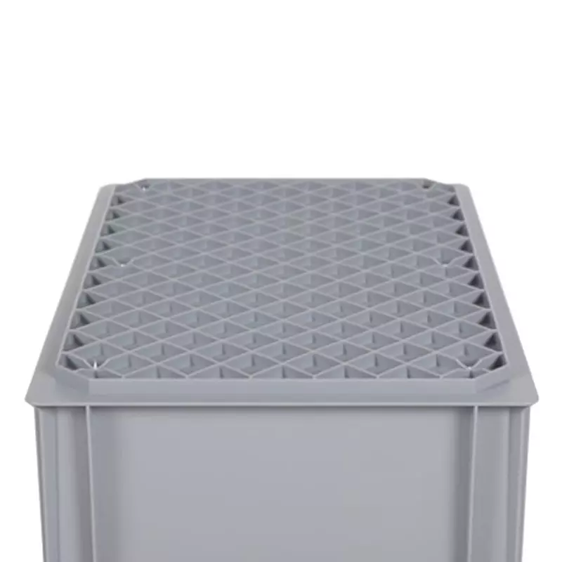 Stapelbak Euronorm 600x400x320 mm 64 liter geel