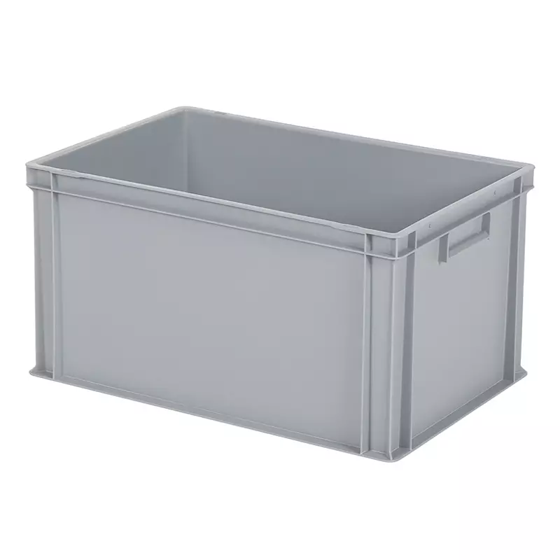 Stapelbak Euronorm 600x400x320 mm 64 liter grijs