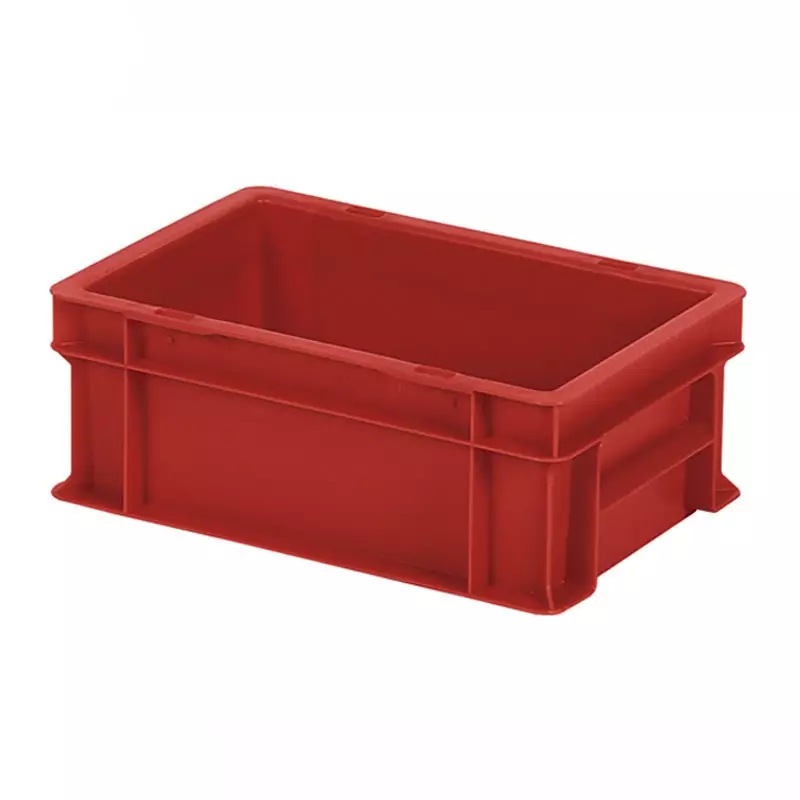 Stapelbak Euronorm 300x200x118 mm 5 liter rood