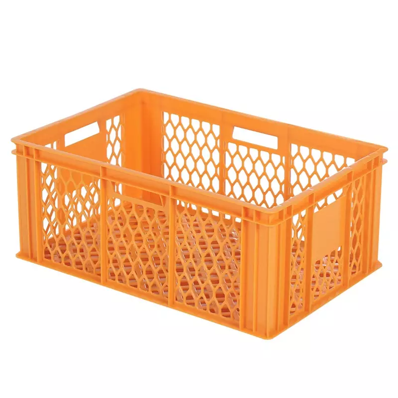 Stapelkrat Euronorm R125 600x400x250 mm 48,9 liter oranje