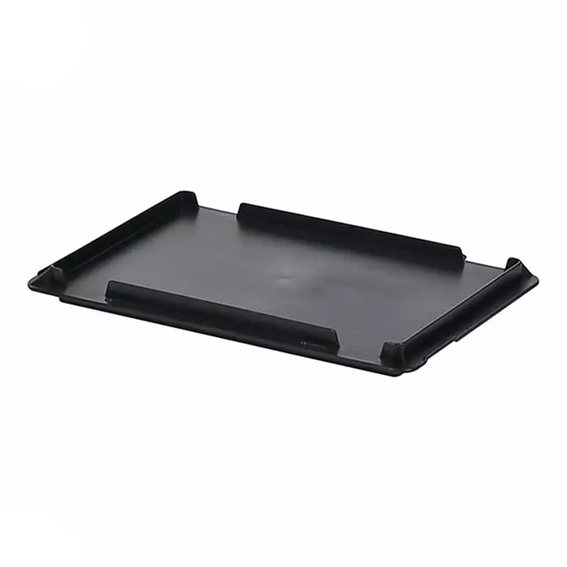 Schanierdeksel Euronorm voor stapelbak 300x200 mm zwart
