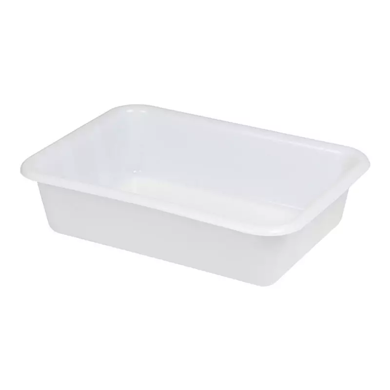 Hygiënebak nestbaar 610x435x150 mm 25 liter wit