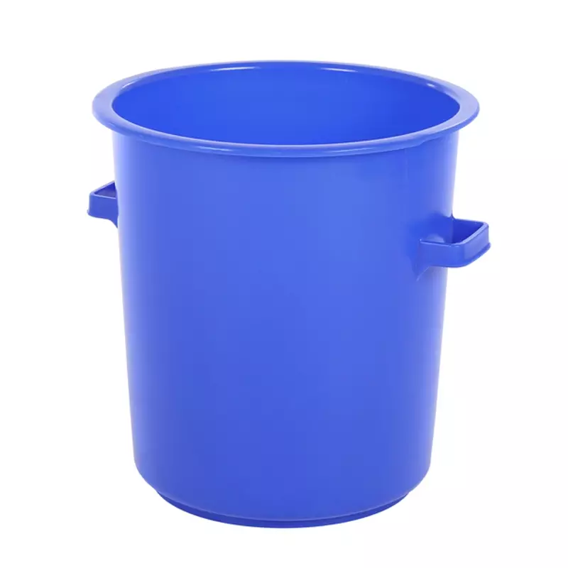 Ton heavy duty HDPE levensmiddelengeschikt 75 liter blauw