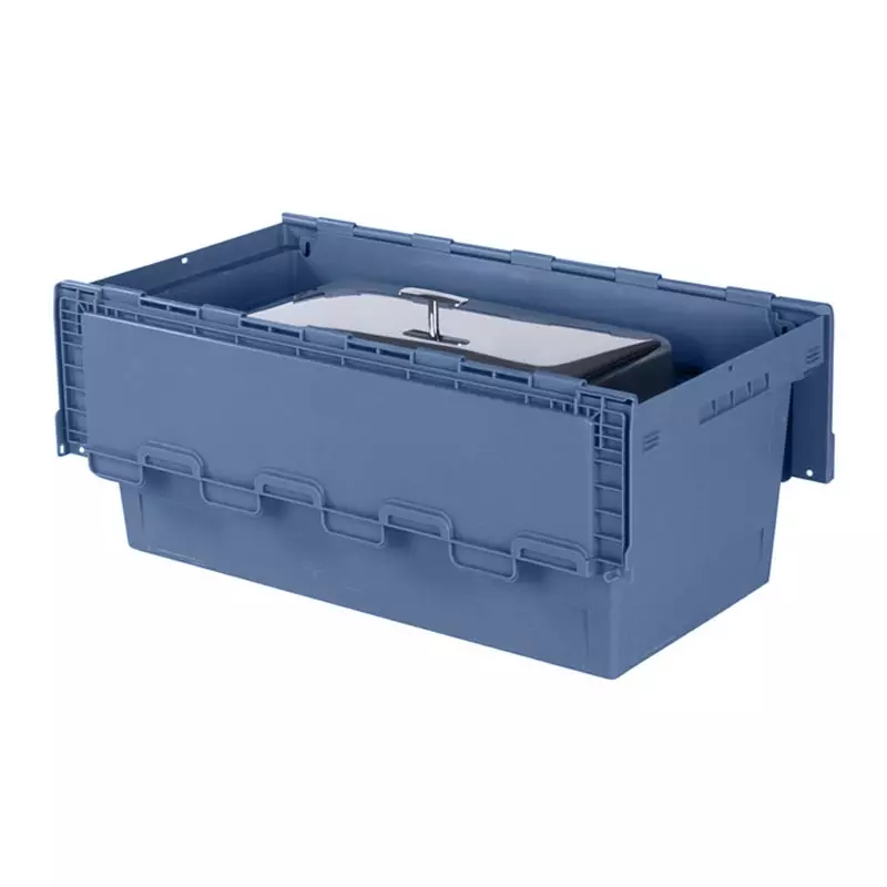 Distributiebak 800x400x340 mm 76 liter blauw