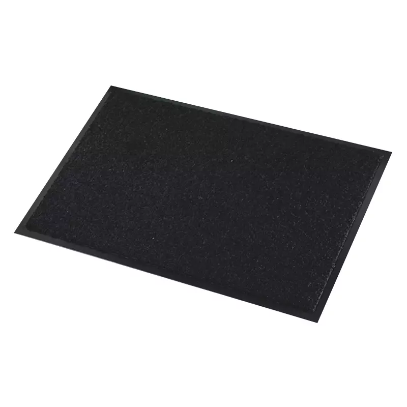 Droogloopmat polyamide 90x150 cm zwart