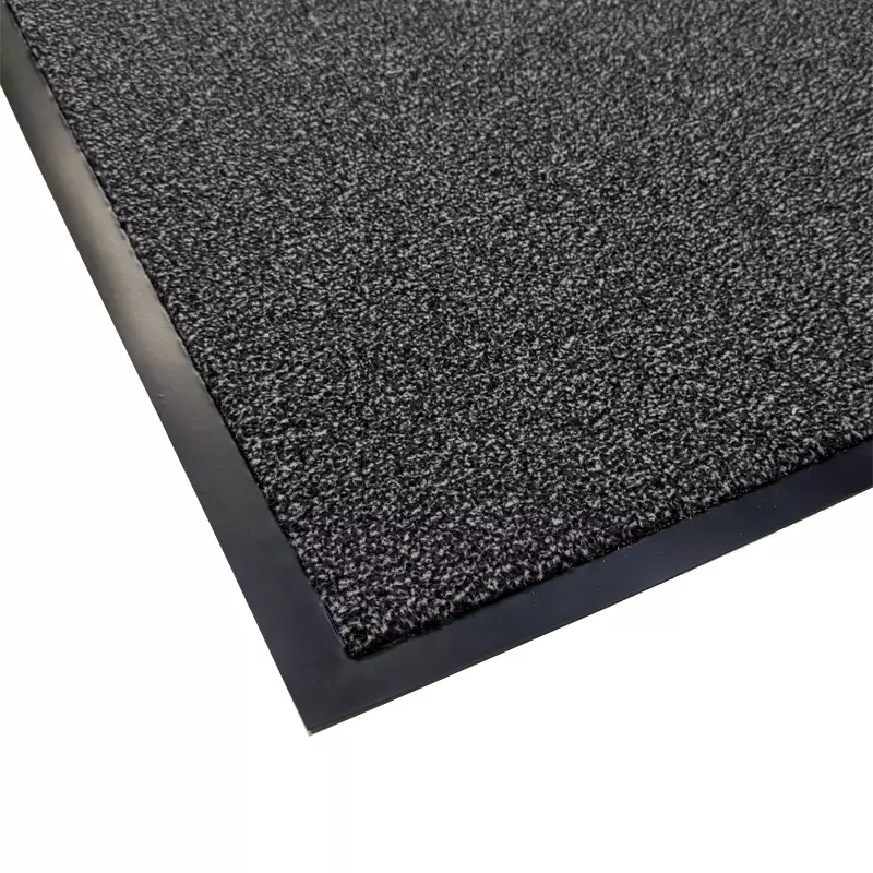 Sproeimat textielvezel desinfectiemat 60x85 cm zwart