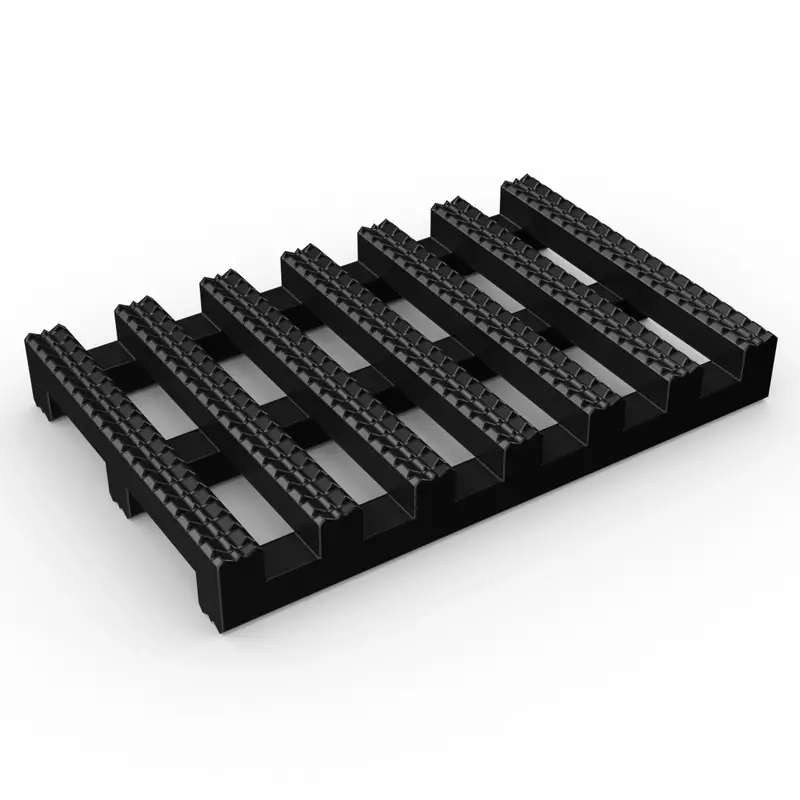 Natteruimtemat SafetyGrip Heronrippa 125x250 cm zwart