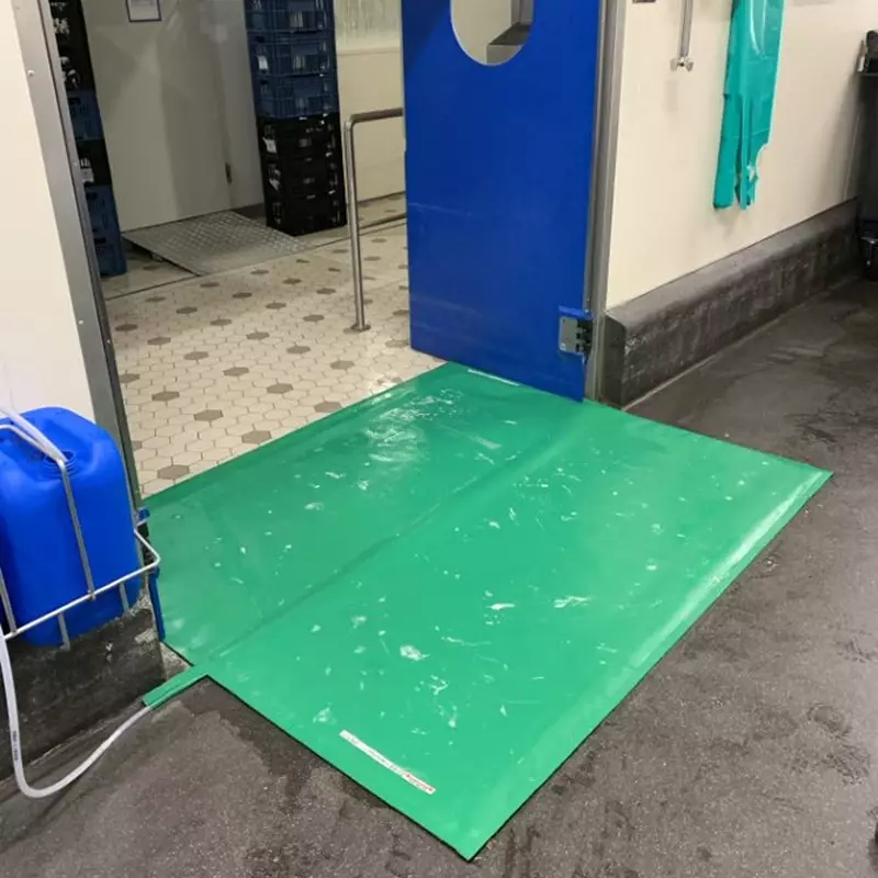 Flexxomat FT desinfectiemat voor intensief zwaar intern transport 200x200 cm