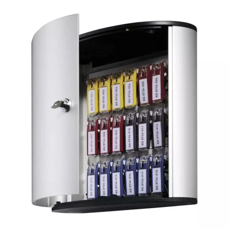 Sleutelkast Key Box 18 zilvergrijs