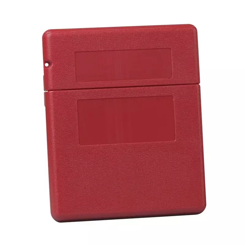 Justrite S23303 documentopslagbox medium flip-top opening rood