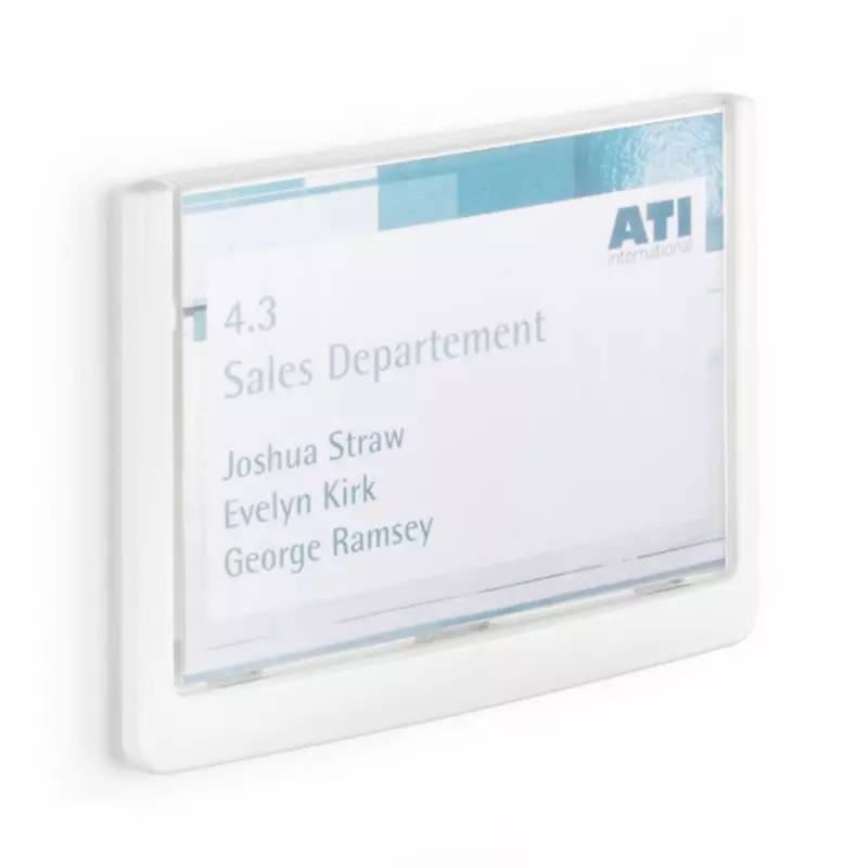 Durable deurbord Click Sign 149x105,5 mm wit