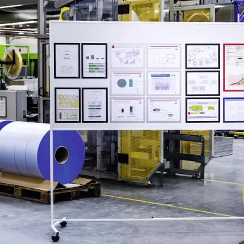A4-documenthouder magnetisch Duraframe Magnetic