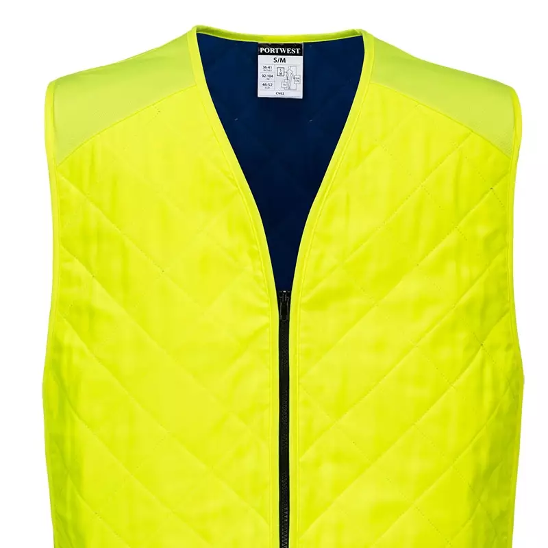 Portwest CV09 koelvest mouwloos fluo geel
