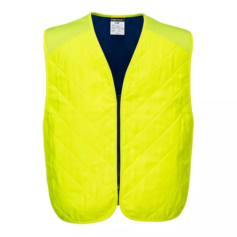 Portwest CV09 koelvest mouwloos fluo geel