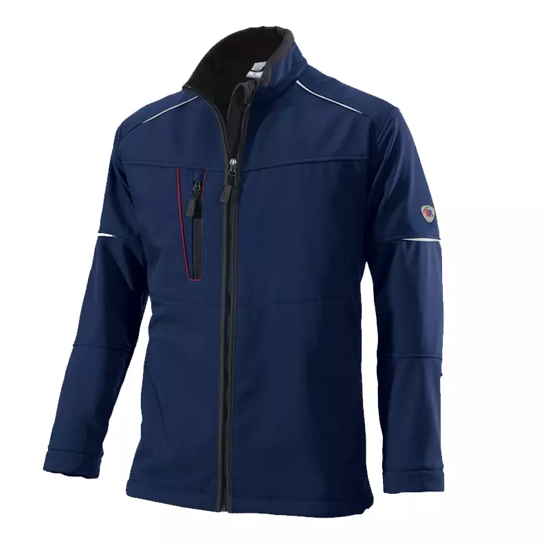 BP 1868-572-110 softshell jack nachtblauw