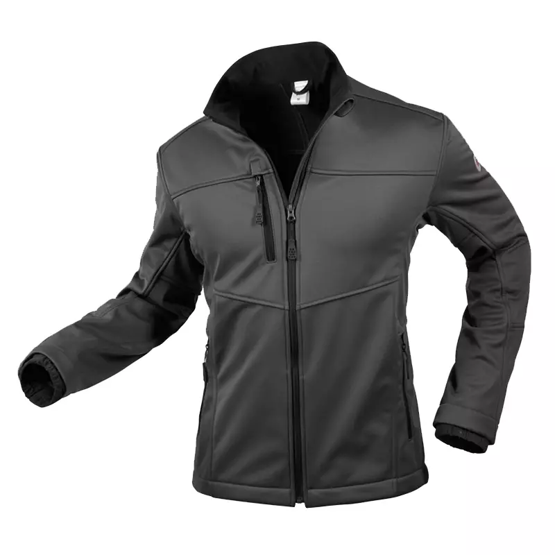 BP 1696-571-56 softshell jack antraciet