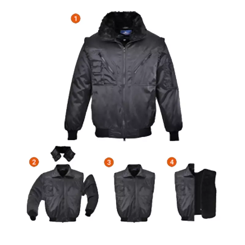 Portwest PJ10 pilot jack marineblauw