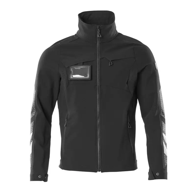 Mascot 18101-511-010 softshell jack zwart
