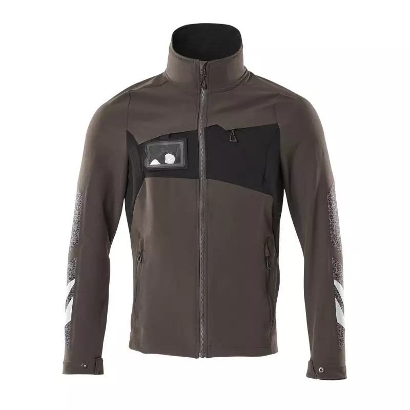 Mascot 18101-511-1809 softshell jack donker antraciet