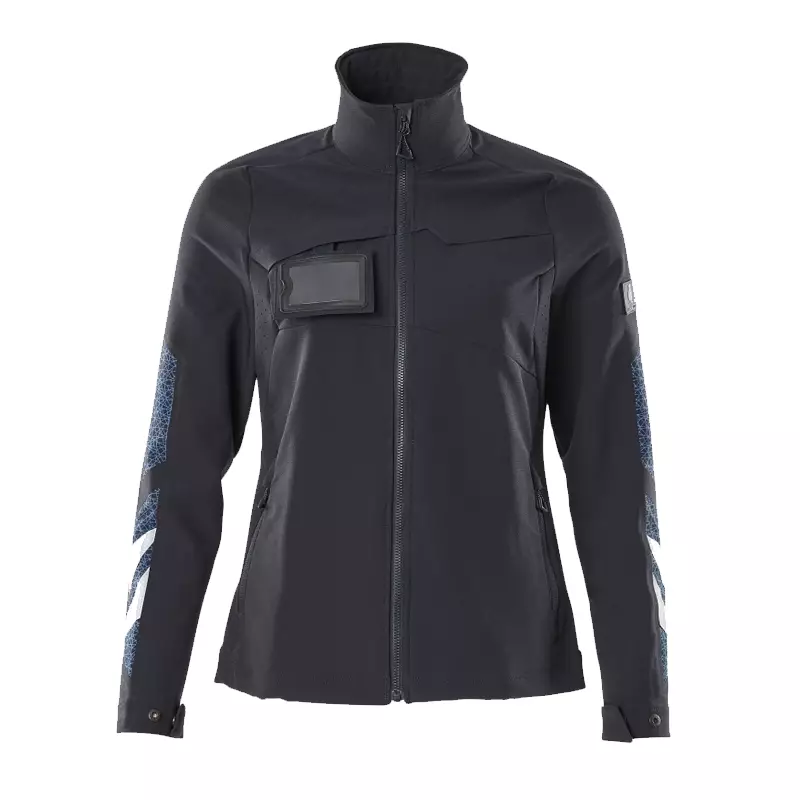 Mascot 18008-511-010 softshell jack dames marineblauw