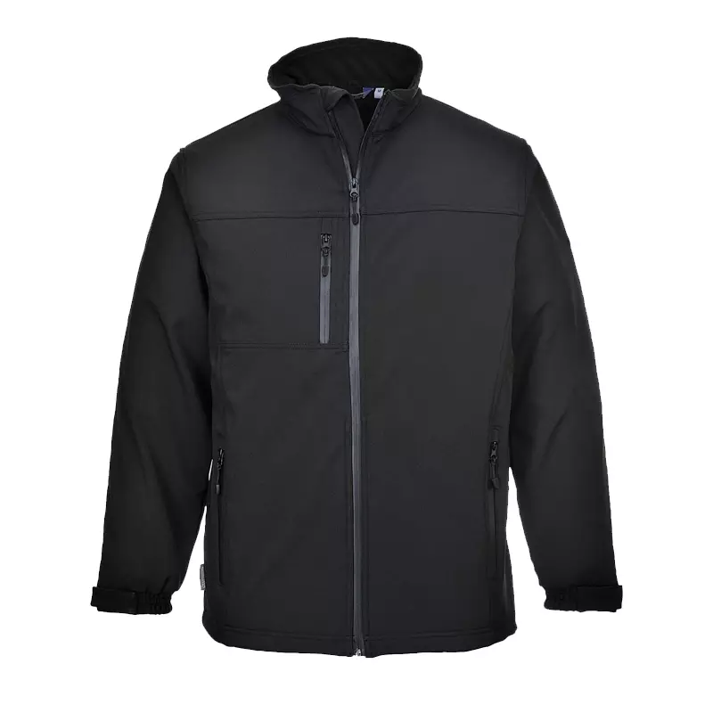 Portwest TK50 softshell jack zwart