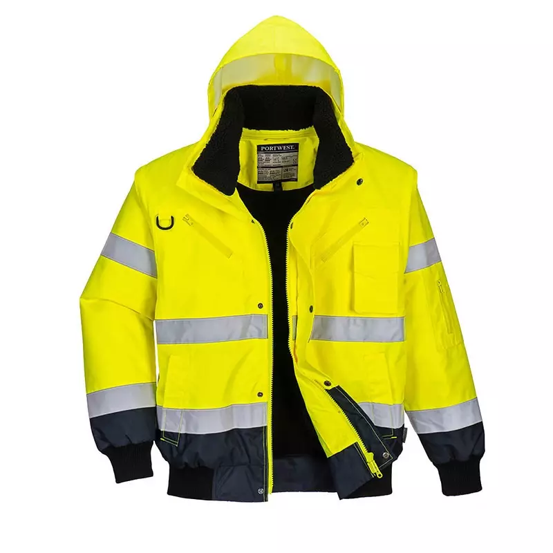 Portwest C465 Hi-Vis winterjas fluo geel
