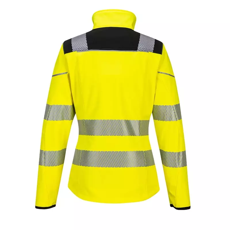 Portwest T402 Hi-Vis softshell jack fluo geel
