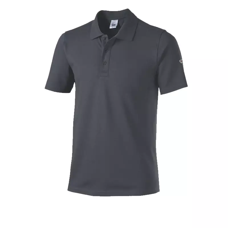BP 1712-230-0056 polo unisex antraciet