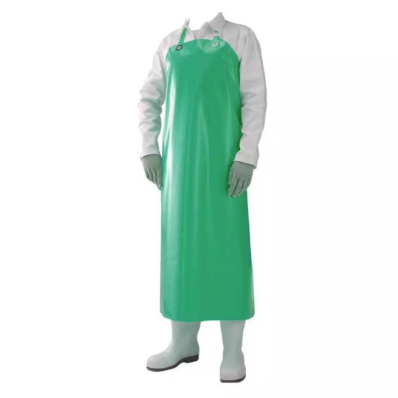 Manulatex Delta schort PU 300 mu 90x115 cm groen