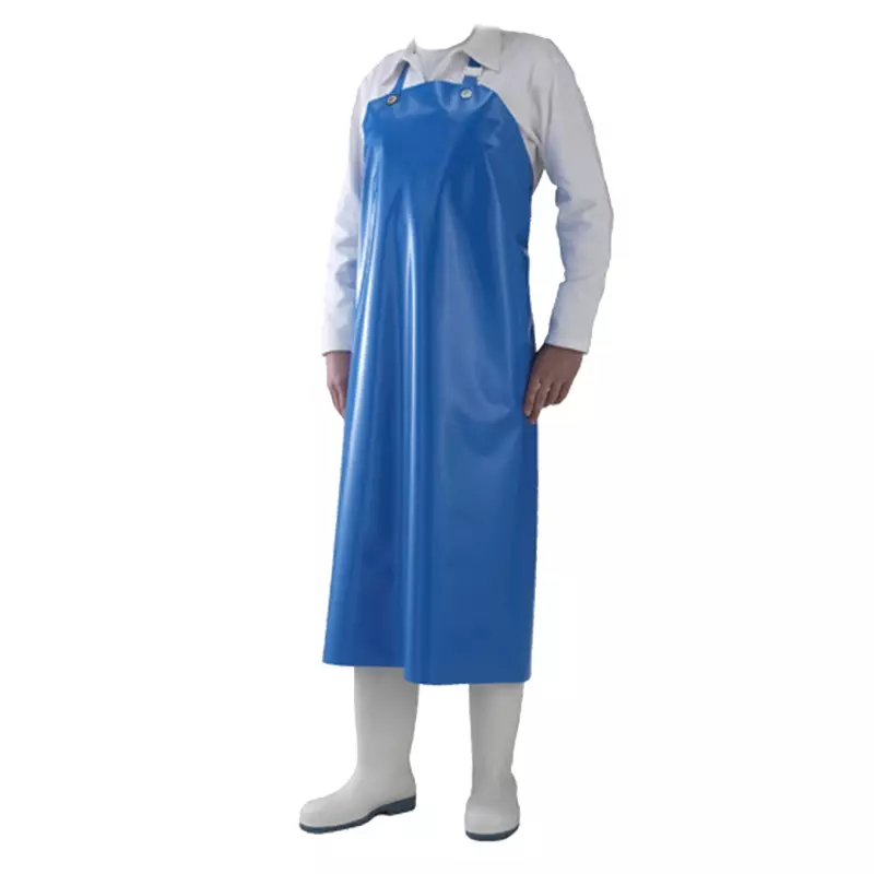 Manulatex Delta schort PU 300 mu blauw