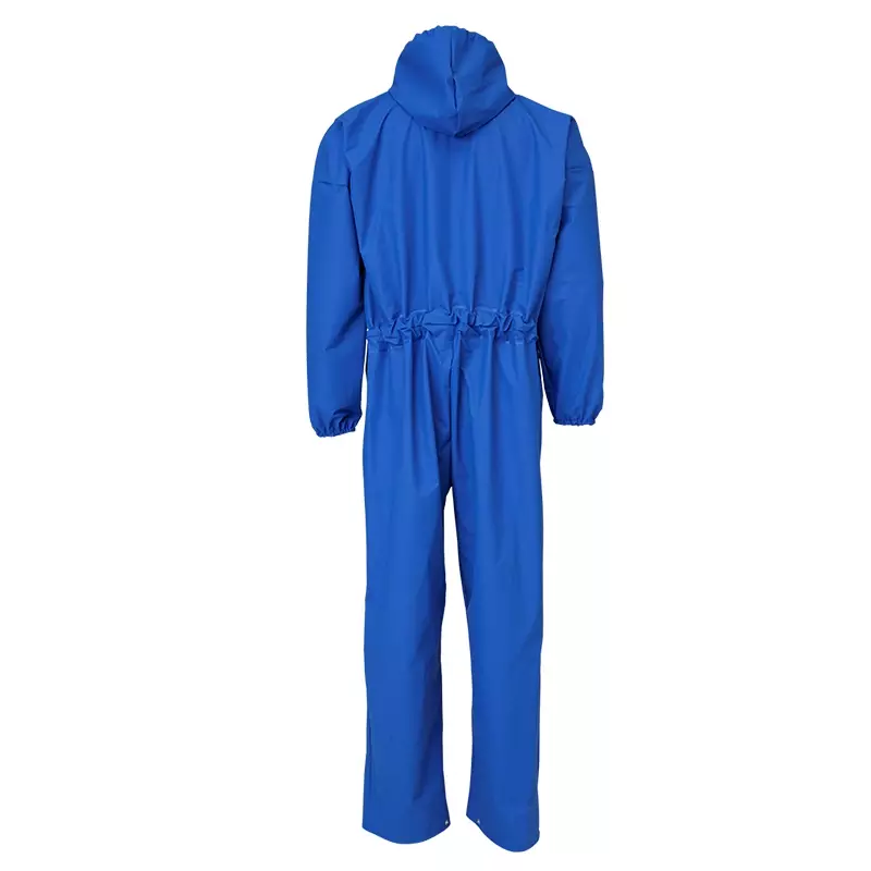 Elka Pro coverall spuitoverall met capuchon nylon PU korenblauw