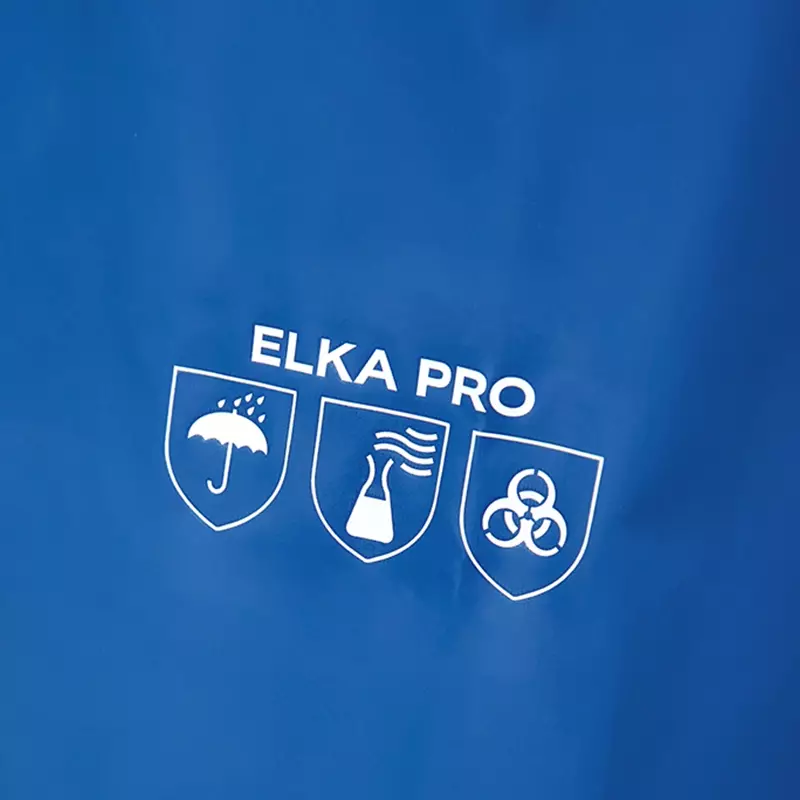 Elka Pro coverall spuitoverall met capuchon nylon PU korenblauw
